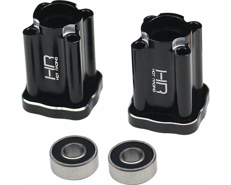 6061 Rear Axle Mount Set 0 deg: Mini LMT