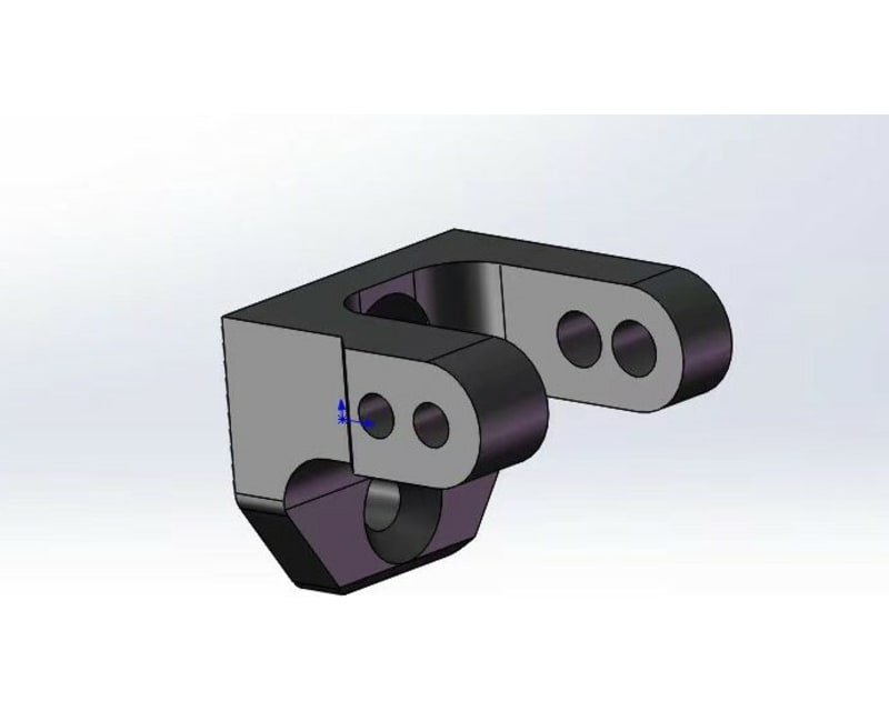 Aluminum Upper Shock Mount Losi Mini LMT