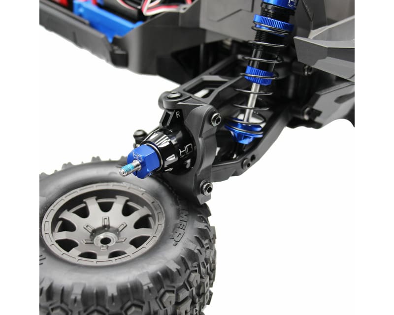 Blue Aluminum 12mm Wheel Hex TRA Mini Max