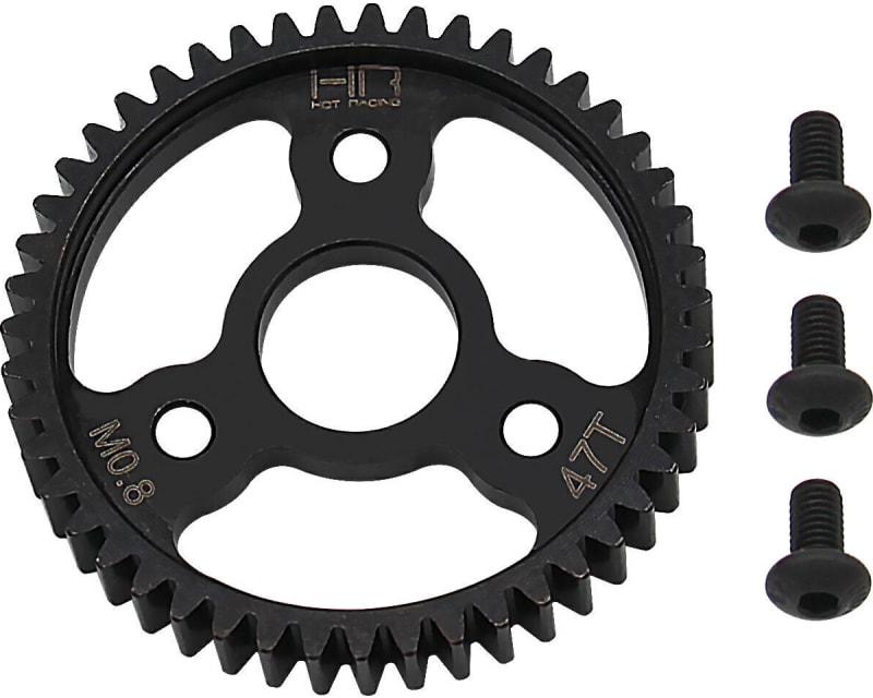 47T 0.8Mod Steel Gear slipper system Mini M Max XRT