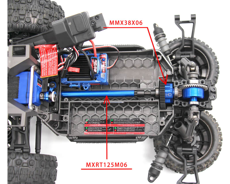 Steel Gear Center Differential set Mini XRT