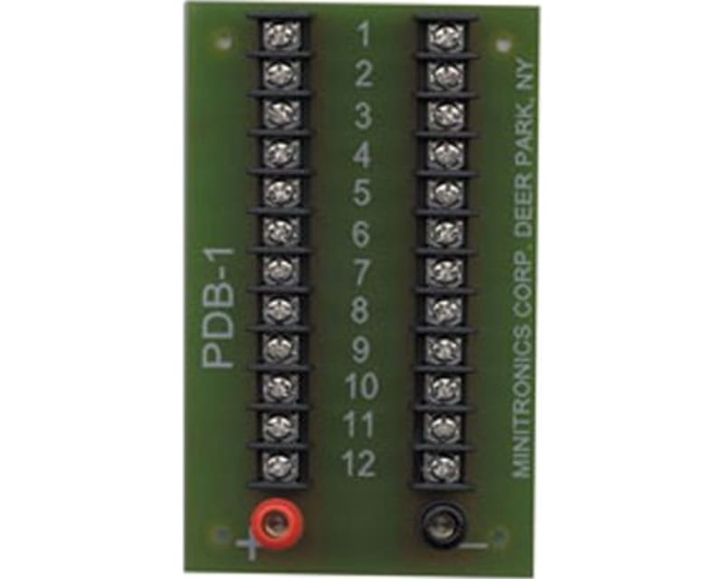 Tap to zoom Miniatronics 12-Position Prewired Power Distribution Block (Rate