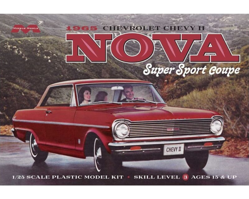 1965 Chevy Nova Super Sport Plastic Model Kit
