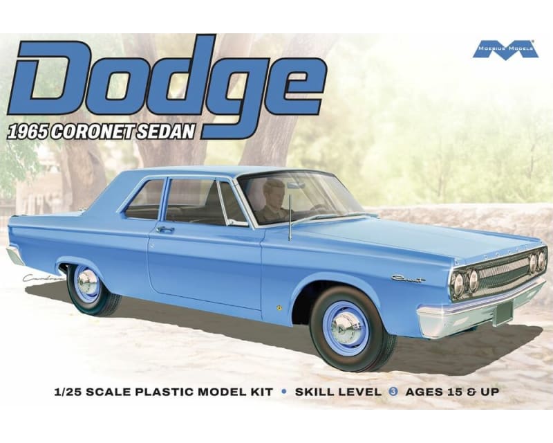 1/25 1965 Dodge Coronet Sedan Plastic Model Kit