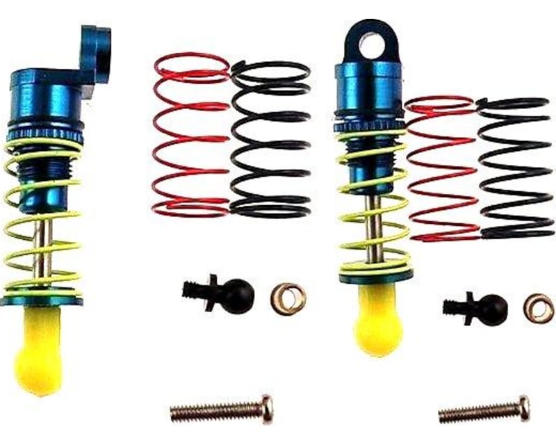Tap to zoom Kyosho Mini Z Overland Blue Aluminum Shocks 32mm