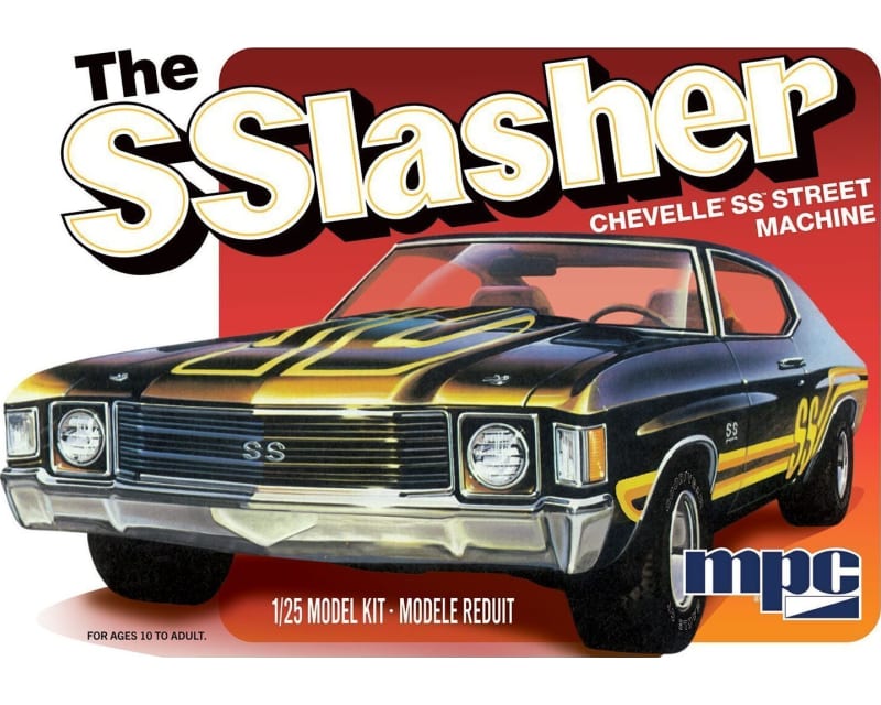 1/25 1972 Chevelle SS 454 Plastic Model Kit