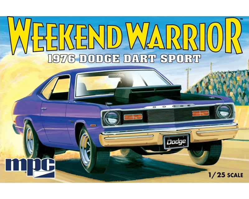 1/25 1976 Dodge Dart Weekend Warrior Plastic Model Kit