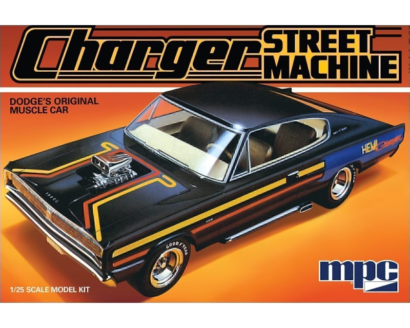 1/25 1967 Dodge Charger Street Machine