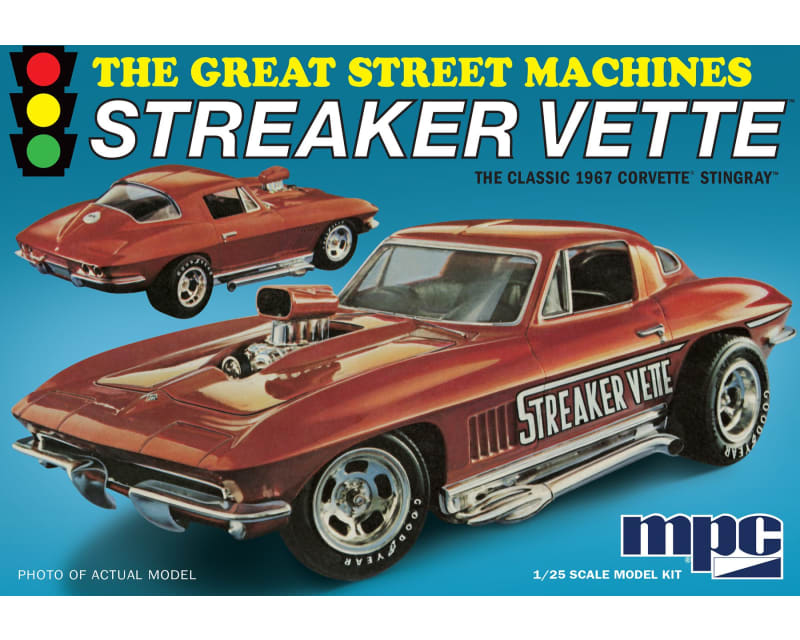 1967 Chevy Corvette Stingray Streaker Vette 1:25 photo
