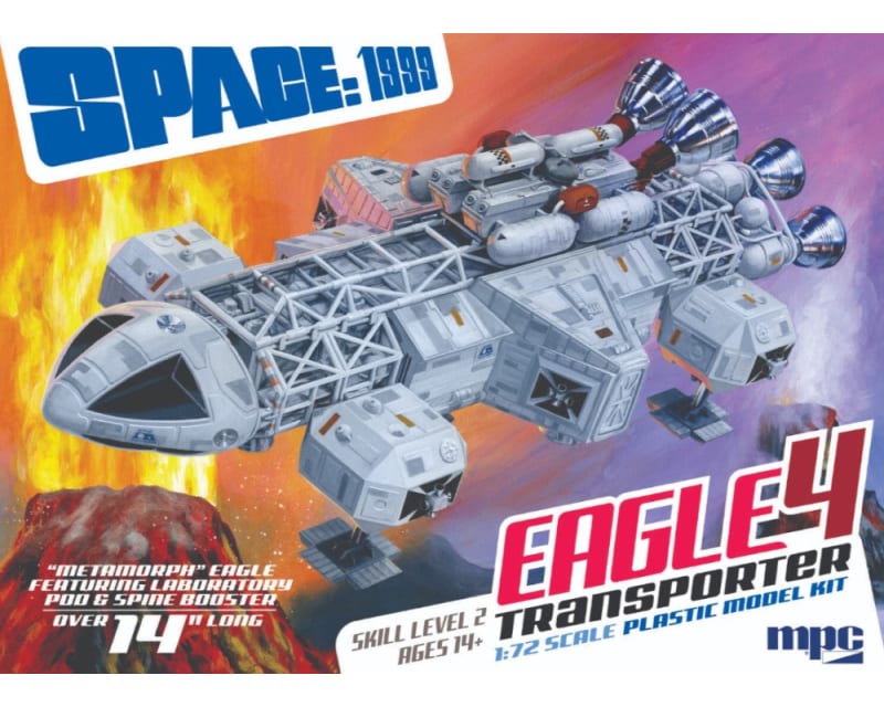 14 Space:99 Eagle 4 Lab Pod & Spine Booster 1/72 Plastic Model K