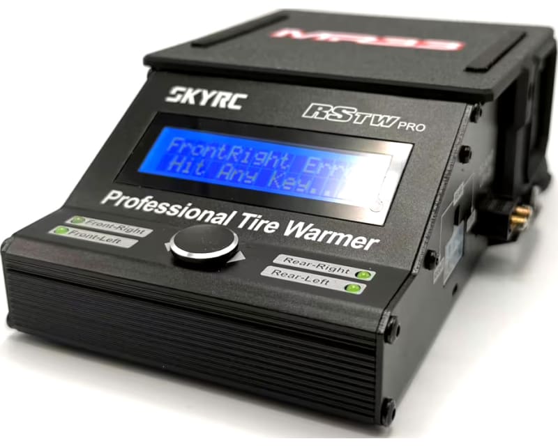 MR33 Tyre Warmer PLUS+ 4S Battery Mount Set 