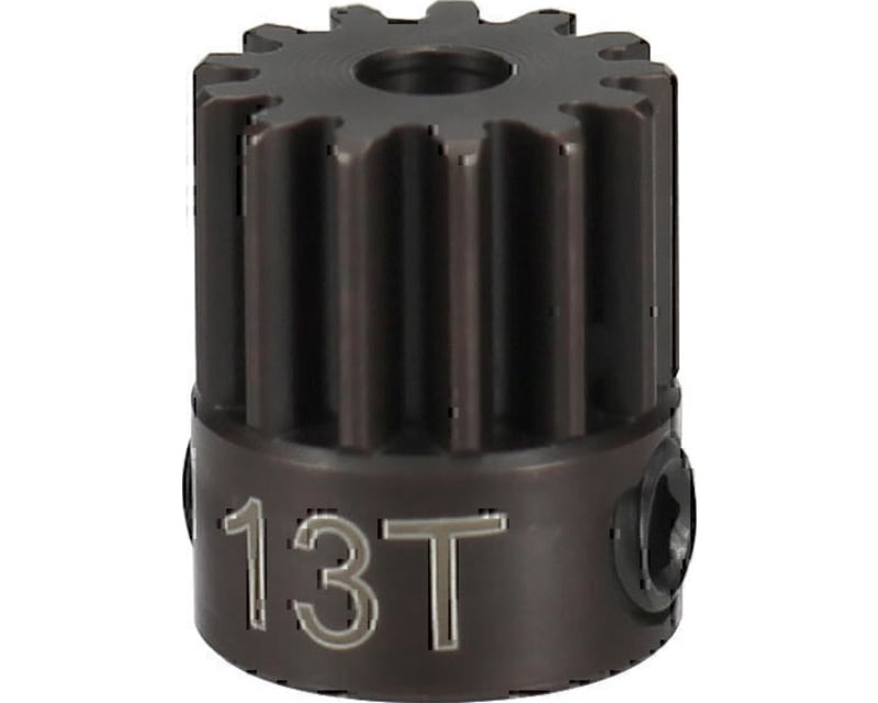 Tap to zoom 13t 0.5 Mod Hardened Steel Pinion Gear 2.3 Bore