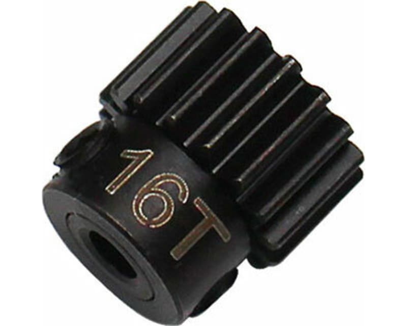 Tap to zoom 16t 0.5 Mod Hardened Steel Pinion Gear 2.3 Bore