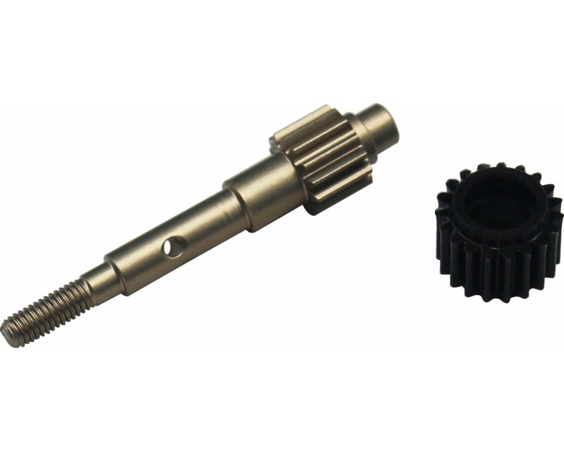 Tap to zoom Hard Anodized TopShaft & Idler Gear Set Losi Mini-B T 2.0 Drag