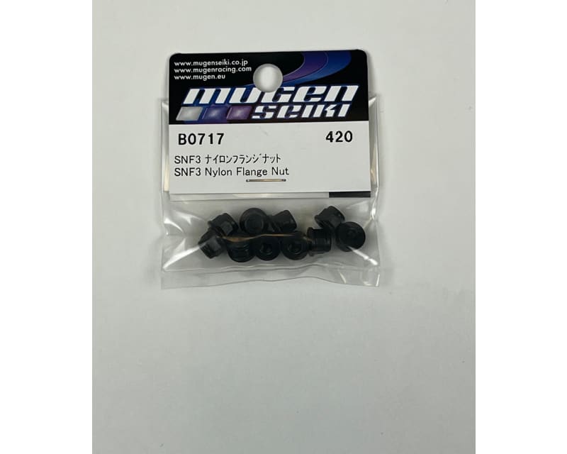 Snf3 Nylon Flange Nut (10 pieces)