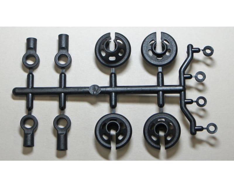 Shock Ball Ends & Spring Cup Set: Msb1