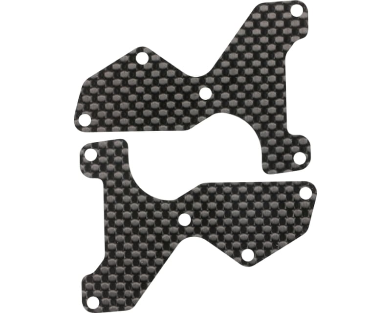 E2154 Graphite Front Lower Suspension Arm Mount Plate 2 pieces (