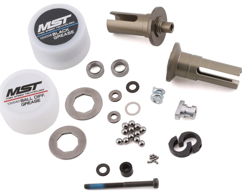 Rmx 2.0 Aluminum Ball Differential Set