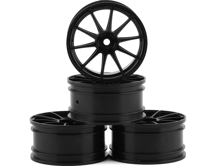 5h Wheel Set (Black) (4) (+1 Offset)