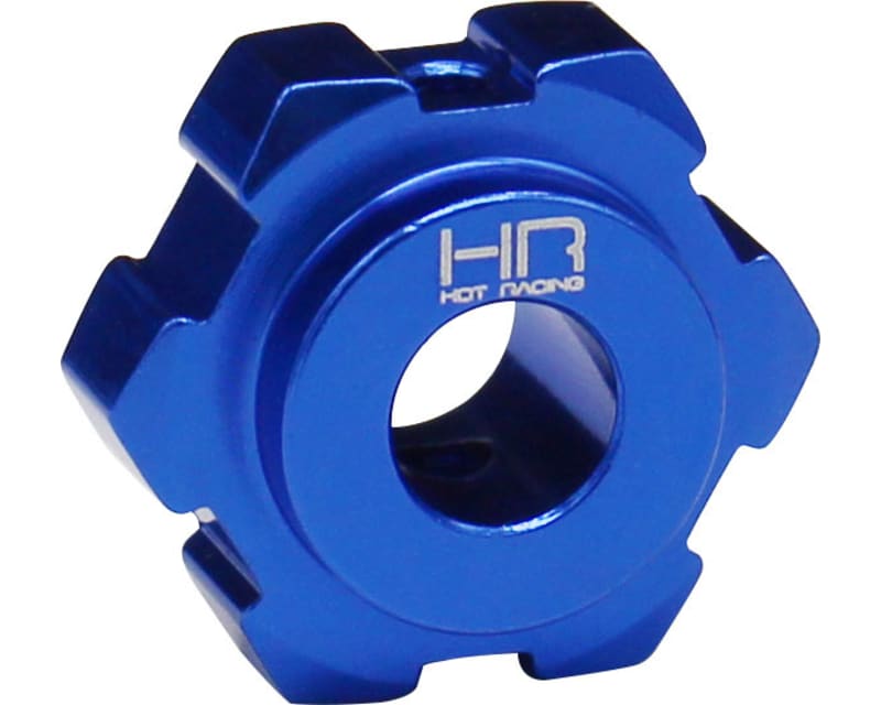 Aluminum 17mm Splined Hubs TRA Maxx