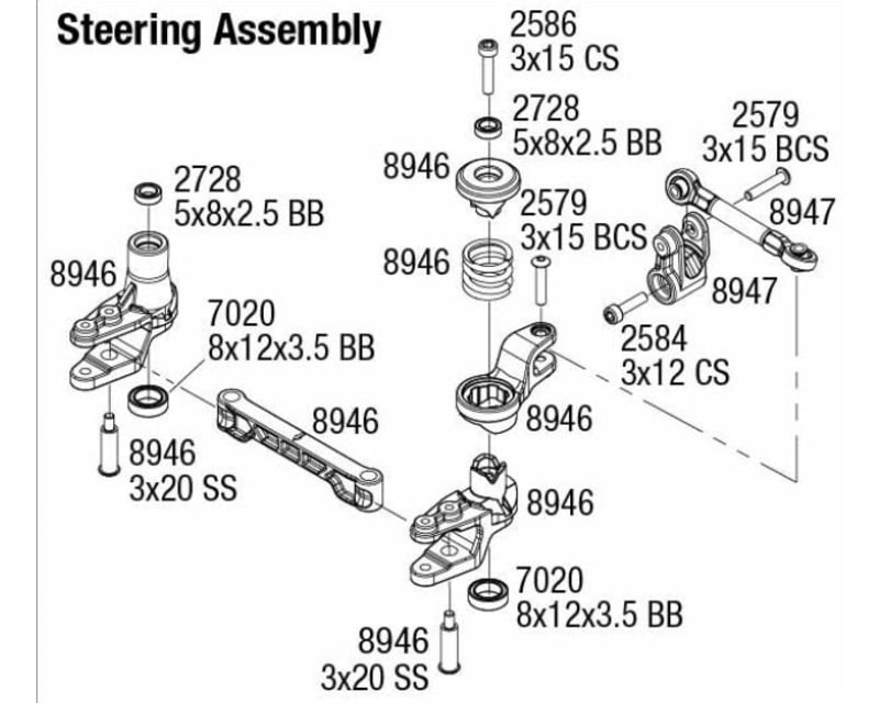 Aluminum Servo Saver Bellcrank Steering Maxx