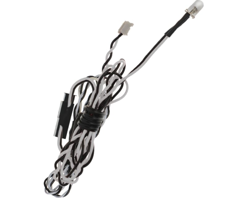 5mm White Airplane LED 39 inch wire length