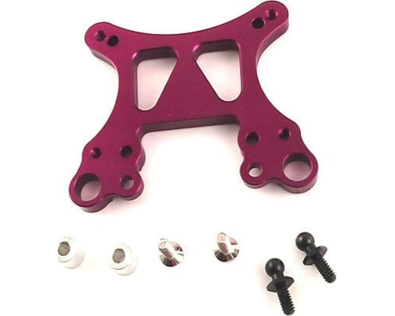 Purple Aluminum Front shock tower mt2