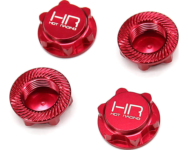 17mm Serrated Close End Dirt Shield Wheel Nuts Arrma Nero