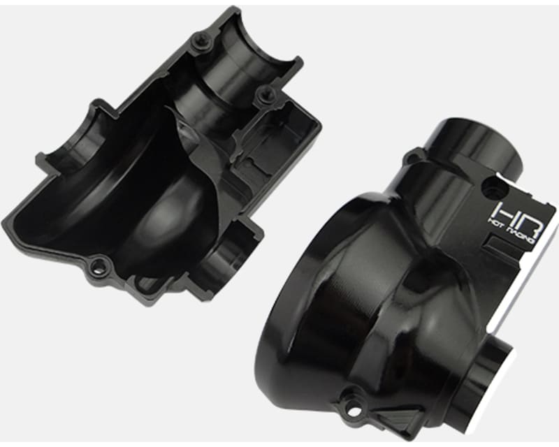 Tap to zoom Aluminum Front or Rear Differential Gearbox Case Nero