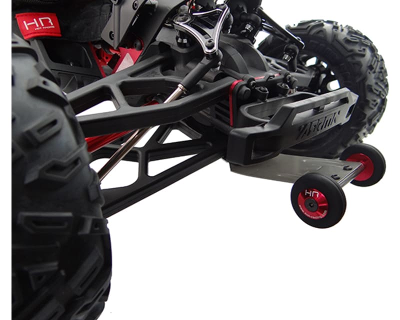 Stainless Steel Wheelie Bar Arrma Fazon Nero