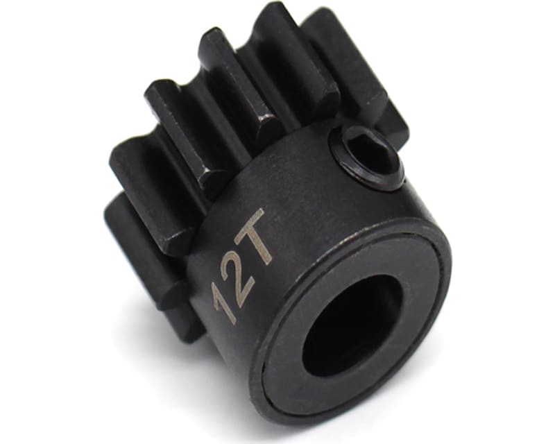Tap to zoom 12t Mod 1.5 Hardened Steel Pinion Gear 8mm Bore