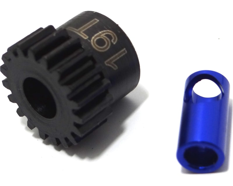 Tap to zoom 19t Steel Mod 0.6 Pinion Gear 5mm
