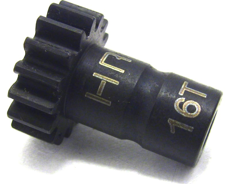 discontinued Mod 1 Long Shank 5mm Bore 16 Tooth Pinion Gear