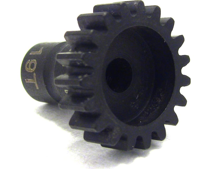 Mod 1 Long Shank 5mm Bore 19t Pinion Gear
