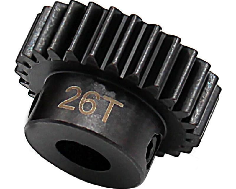 Tap to zoom 26t Steel Mod 1 Pinion Gear 8mm Bore