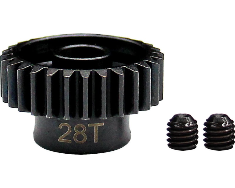 28t Steel Mod 1 Pinion Gear 8mm Bore