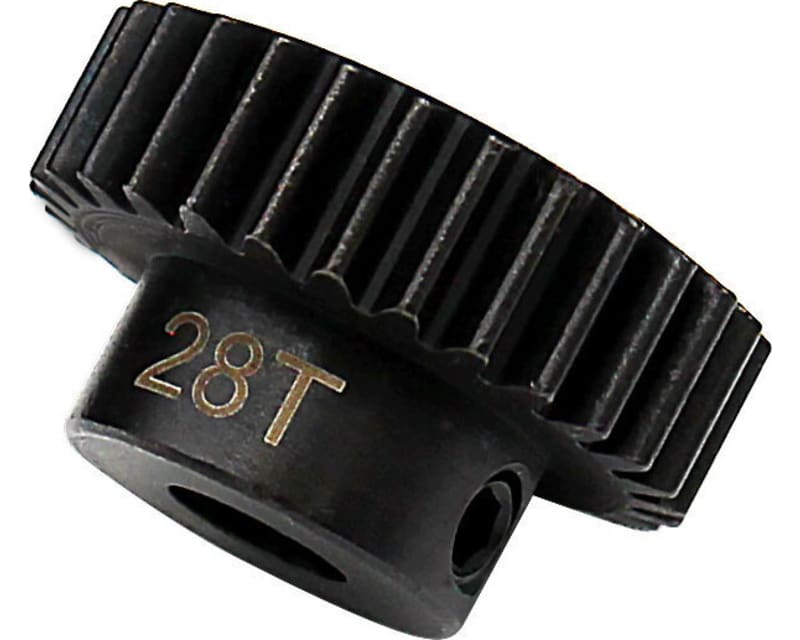 28t Steel Mod 1 Pinion Gear 8mm Bore