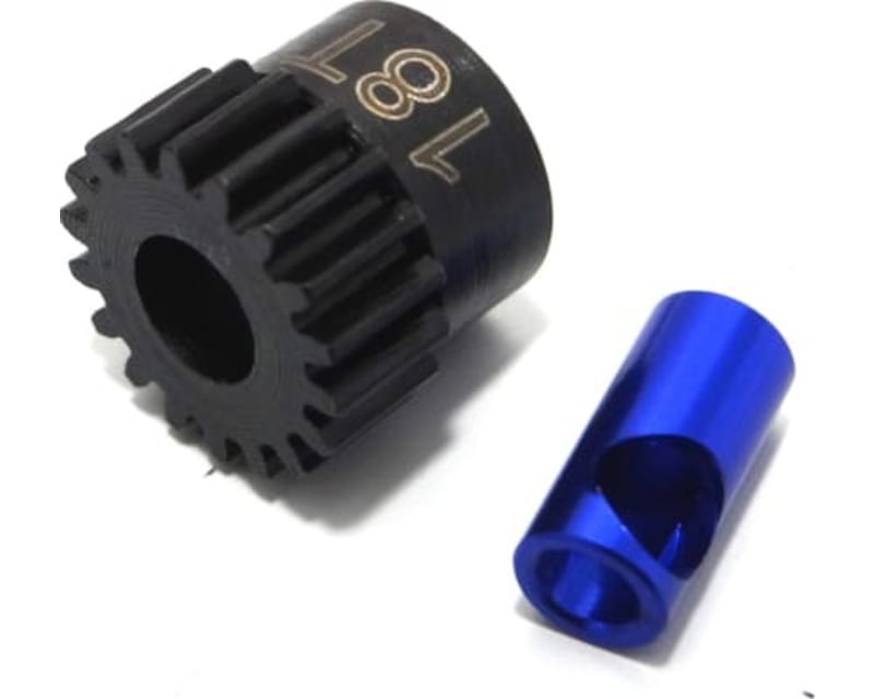 Tap to zoom 18t Steel 48P Pinion Gear 5mm