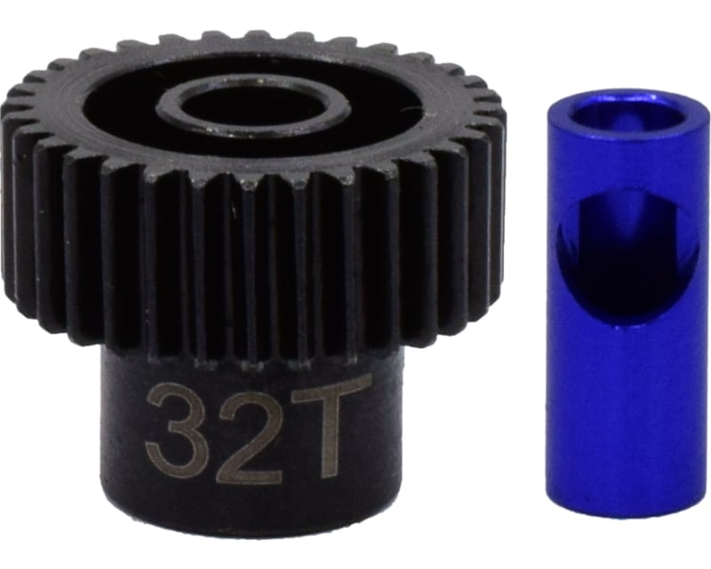 32t Steel 48p Pinion Gear 5mm & 1/8