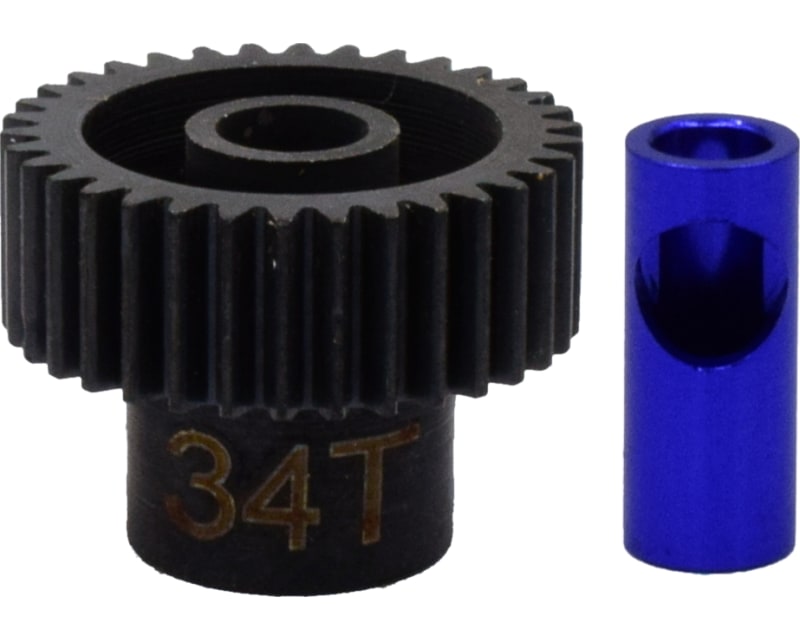 34t Steel 48p Pinion Gear 5mm & 1/8