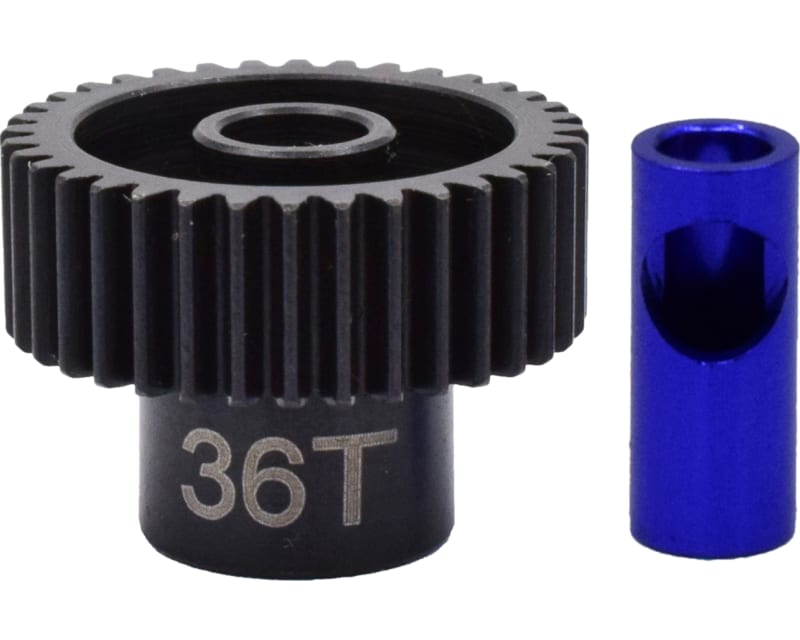 Tap to zoom 36t Steel 48p Pinion Gear 5mm & 1/8