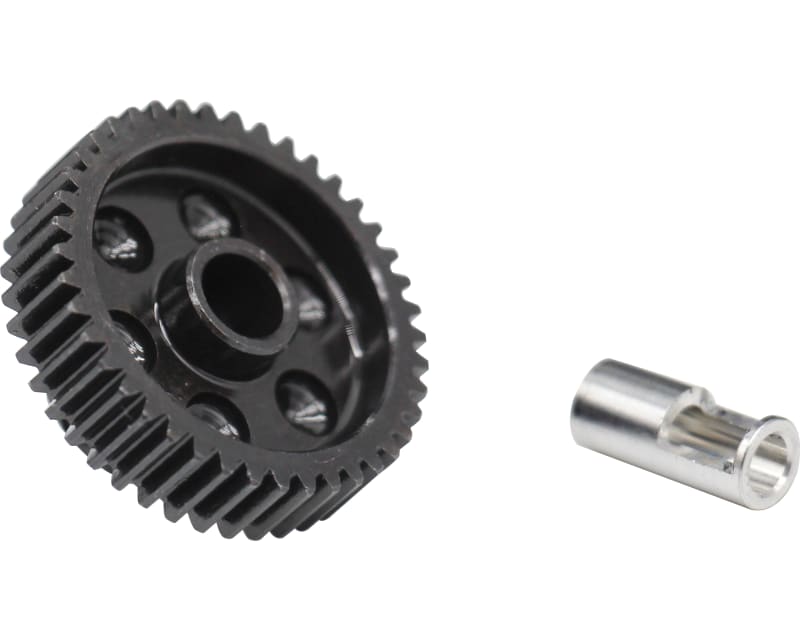 Tap to zoom 42t steel 48p Pinion Gear 5mm & 1/8