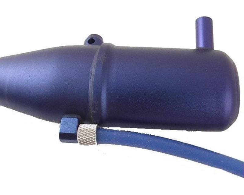 Silver Alum. Fuel Line Retainers (6)