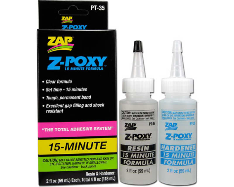 Tap to zoom Zap Z-Poxy 15 Minute Epoxy