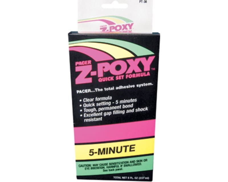 Tap to zoom 5 Minute 2 Part Epoxy Z-Poxy 8oz
