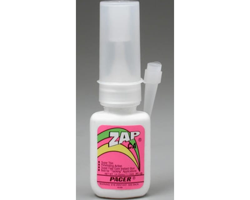 Tap to zoom 1/4oz Bottle of Zap Ca Glue.