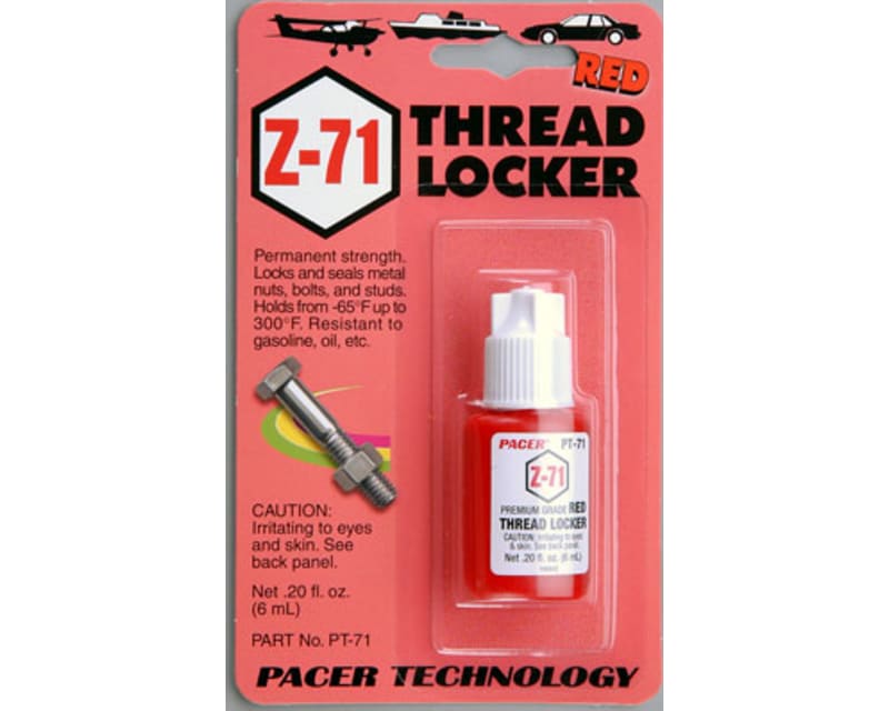 ZAP Z-71 Red Thread Lock .20 oz