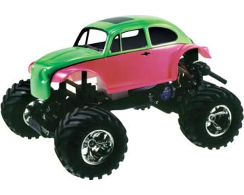 VW Beetle body shell W/Wing - clear - 1:10 scale RC