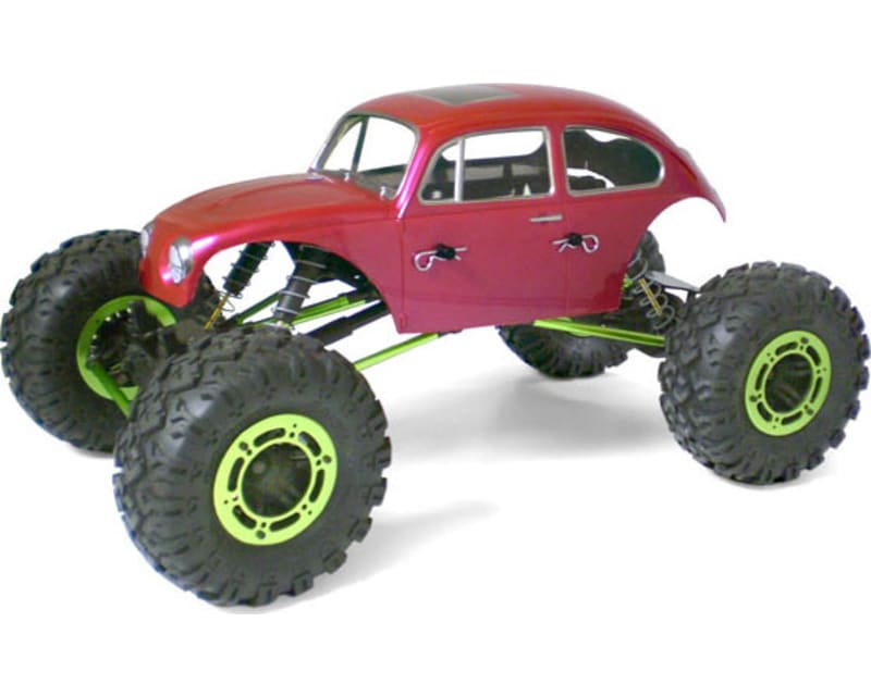 VW Beetle body shell W/Wing - clear - 1:10 scale RC