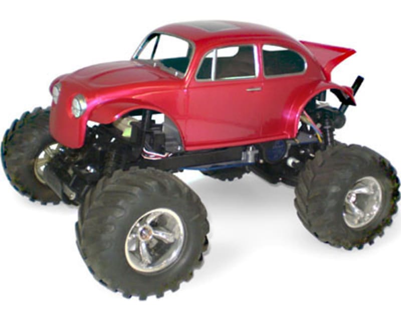 VW Beetle body shell W/Wing - clear - 1:10 scale RC